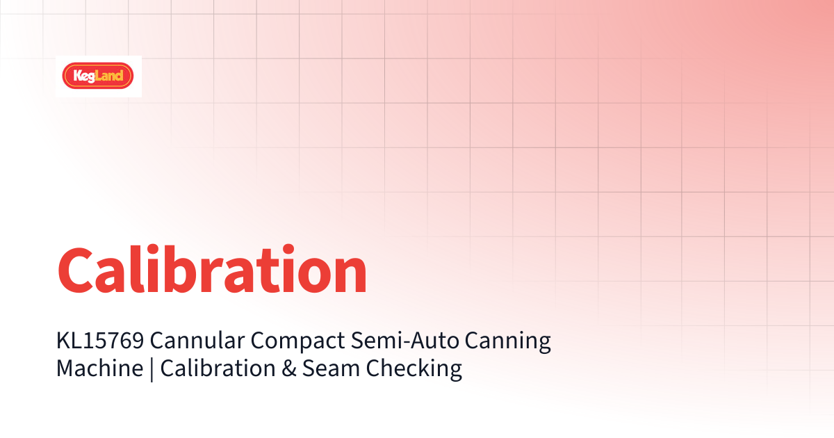 Calibration | Product Documentation